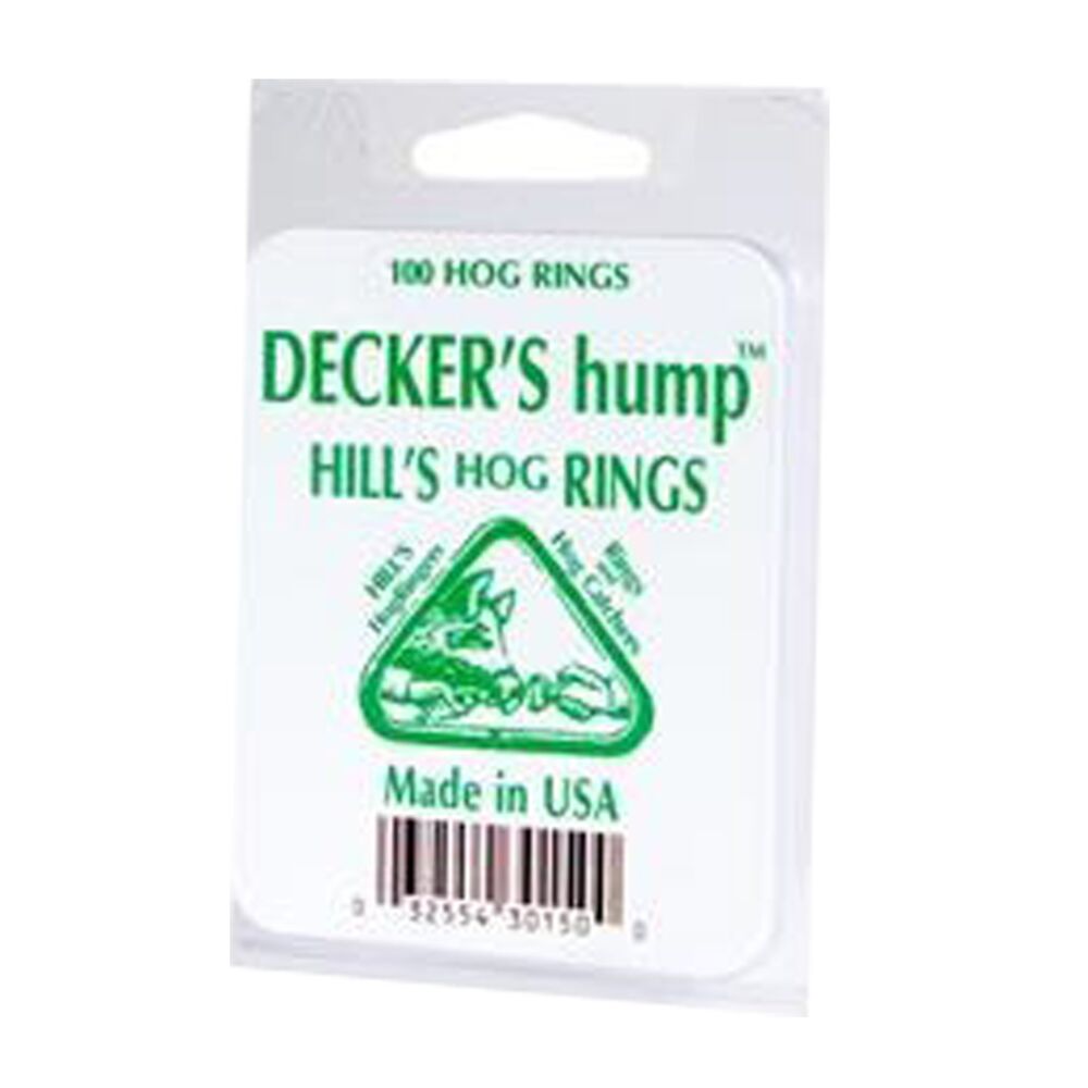 image of Hill's Hump Hog Rings, 100 pack