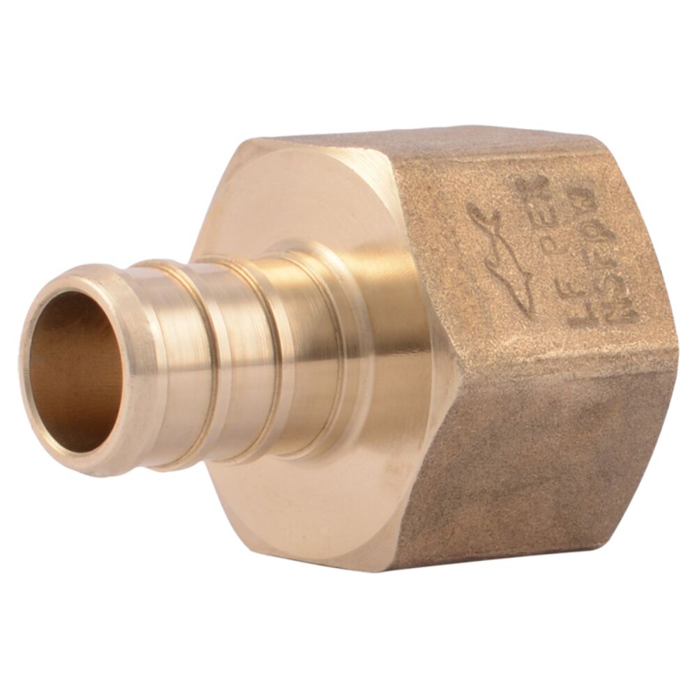 image of Pex FNPT Barb Threaded Female Adapter, 1/2-in x 1/2-in