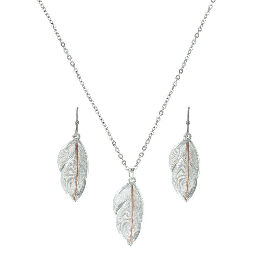 image of Downy Feather Jewelry Set