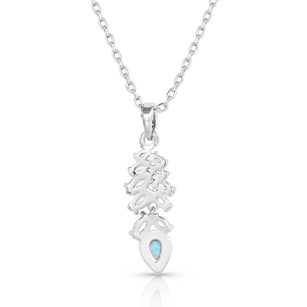 image of Mystic Falls Opal Crystal Necklace