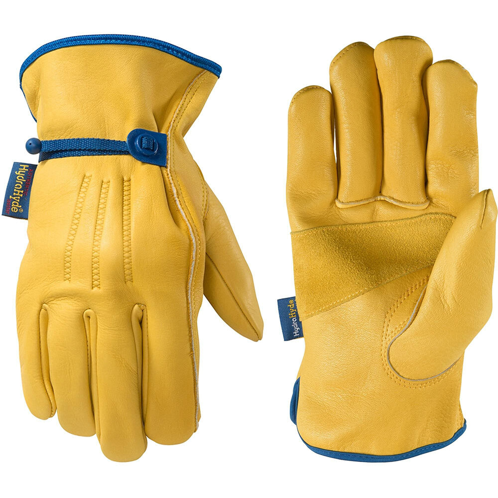 image of Men's HydraHyde Leather Ball and Tape Wrist Gloves