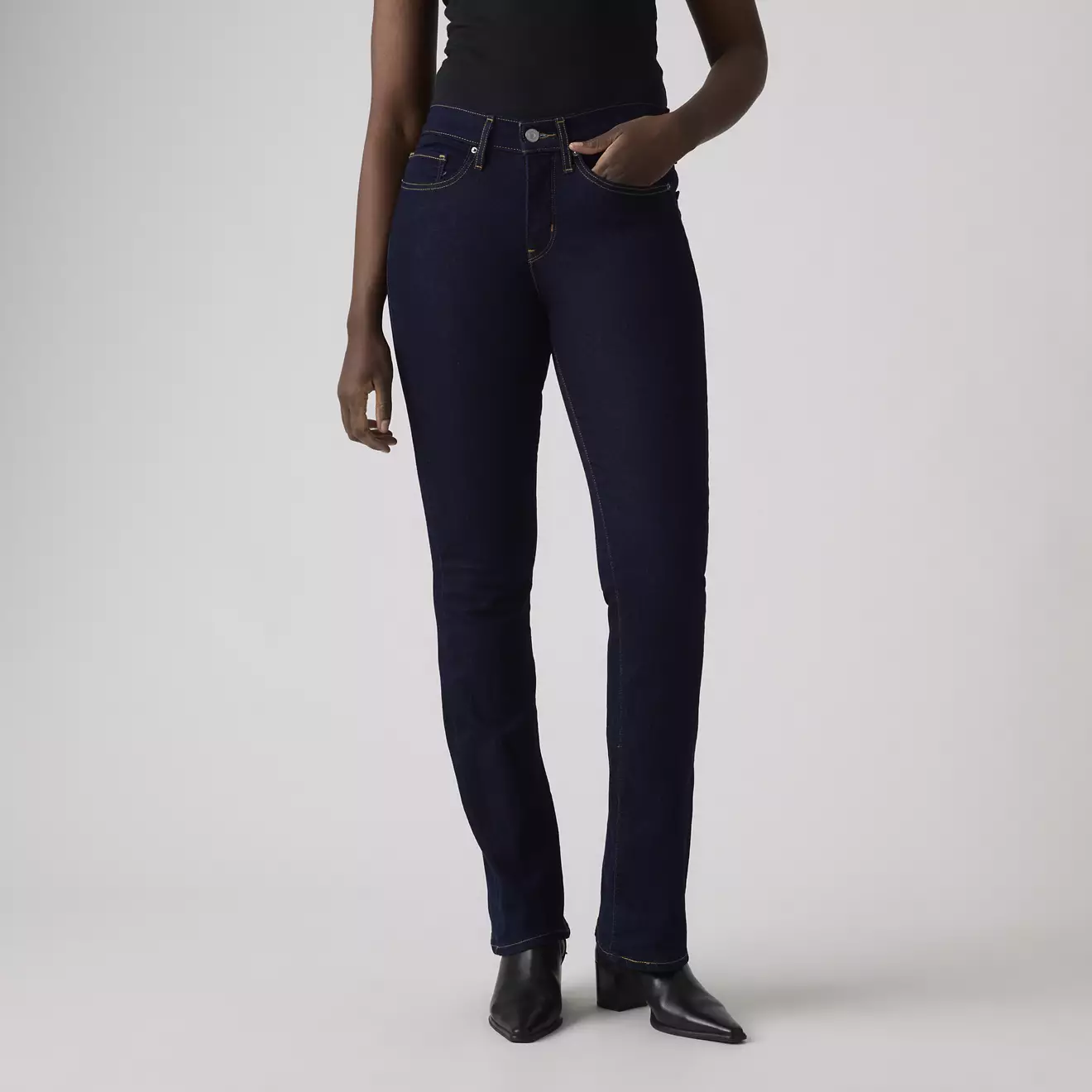 image of Women's 315 Mid Rise Shaping Boot Cut Jean, Los Dos